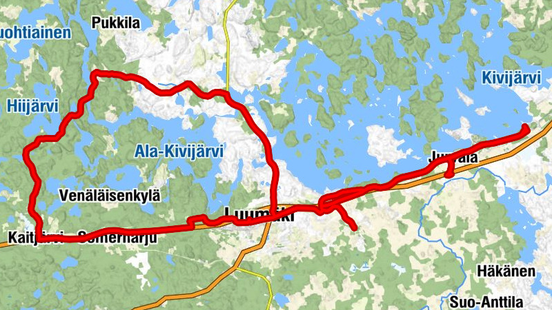Unabhängigkeitsweg, Luumäki
