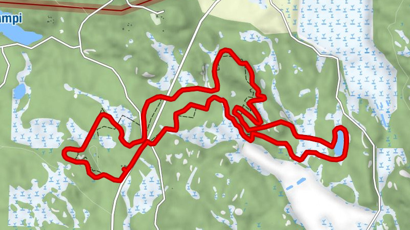 Naturlehrpfad Hukkavuori, Ruokolahti