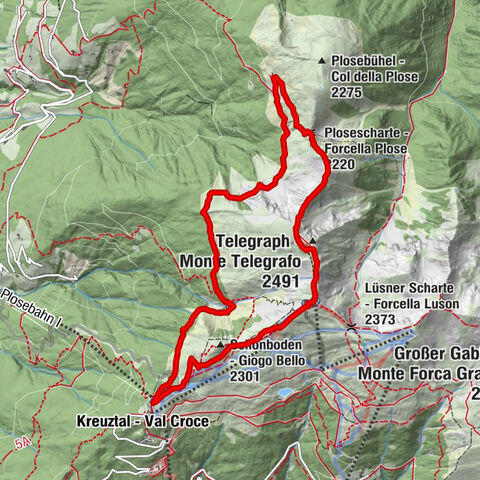 Der Brixner-Höhenweg auf der Plose