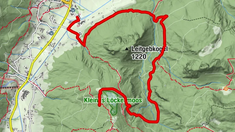 Umleitung für Seekar Runde Gosau