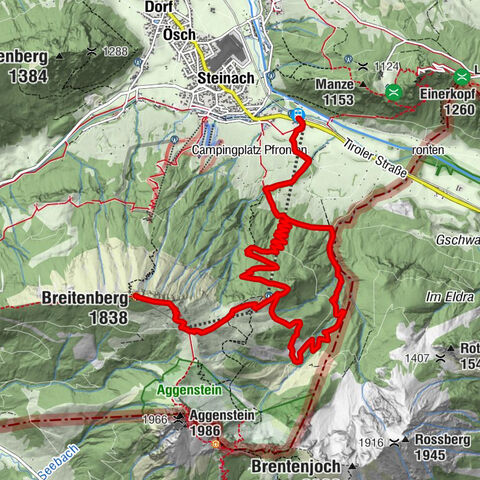 Bergtour auf den Breitenberg