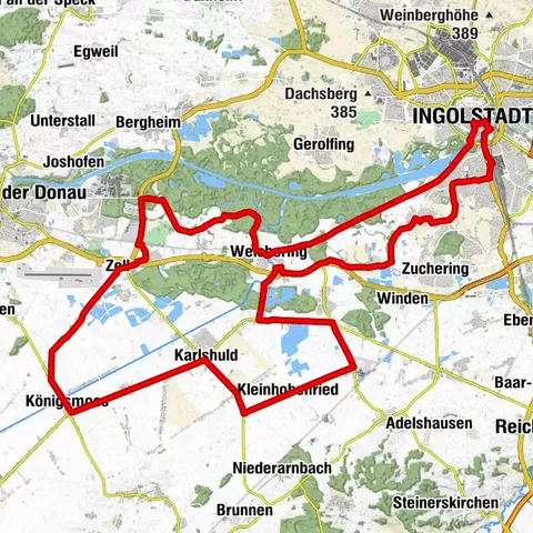 Radtour durchs Donaumoos