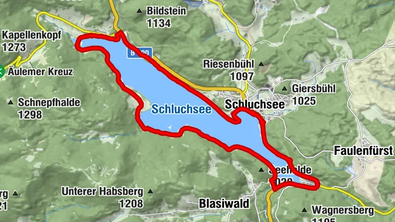 Barrierefreier Seerundweg Schluchsee