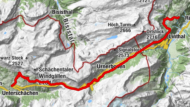 Goldtoni - Alpenbogen A045 Braunwald-Urigen