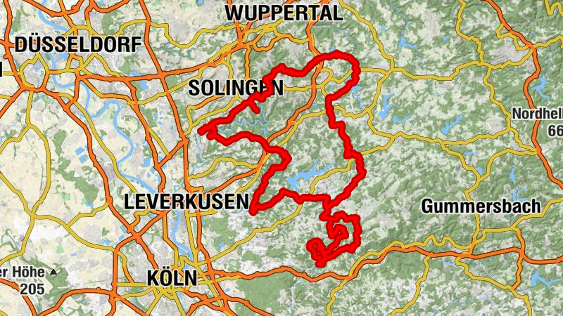 Velo Solingen RTF 151km