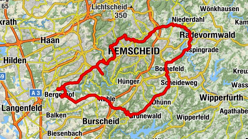 Velo Solingen RTF 71km