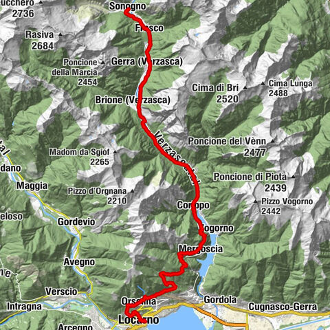 Sentiero Verzasca (SvizzeraMobile 74)