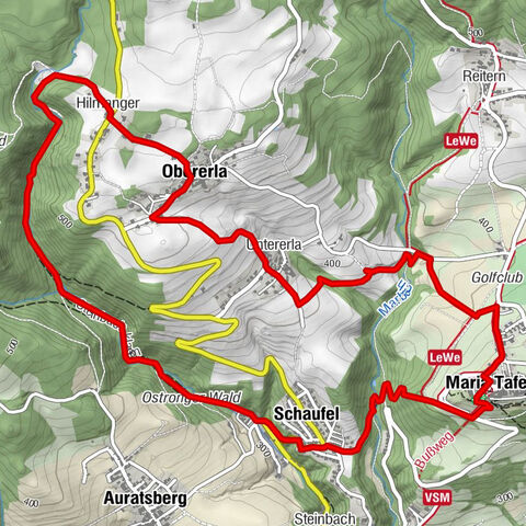 Durch die Steinwandklamm von Maria Taferl aus