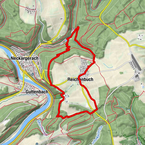 Vespertour Jean-Marie's Artisan Naturbäckerei, Mosbach - Wanderung