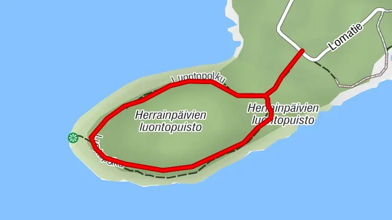 Naturpfad Herrainpäivät in Yyteri