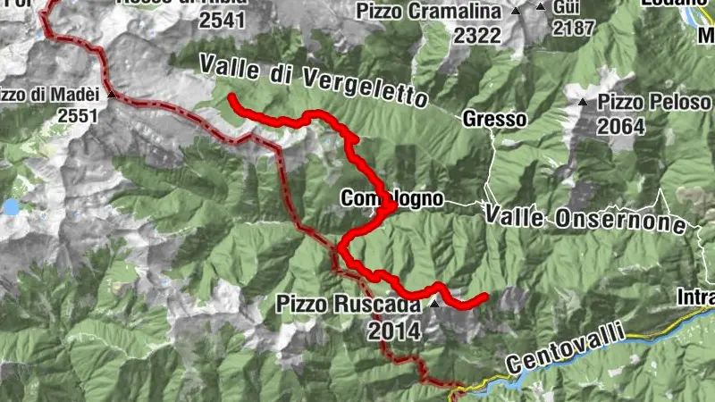 Trekking Maggiore Etappe 3: Rifugio Arena-Rifugio Corte Nuovo