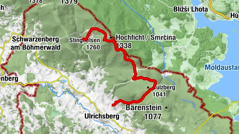 Am Weg der Entschleunigung: Holzschlag/Klaffer - Hintenberg/Ulrichsberg, 16 km