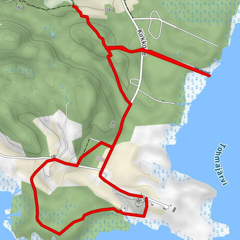 Kirkkoniemi trail, Tohmajärvi
