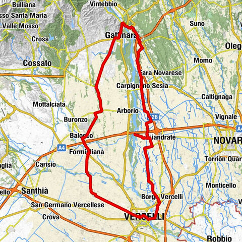 Radreisefelder - Die Weinberge