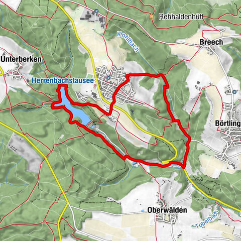 Mühlen- & Seenweg Adelberg
