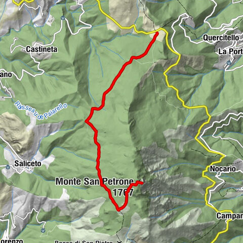 Col de Prato - Monte San Petrone - U Magu