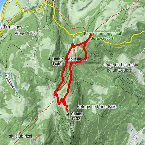 Col du Mollendruz - Châtel