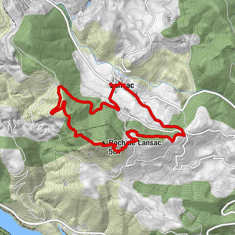 Lansac - Roch de Lansac