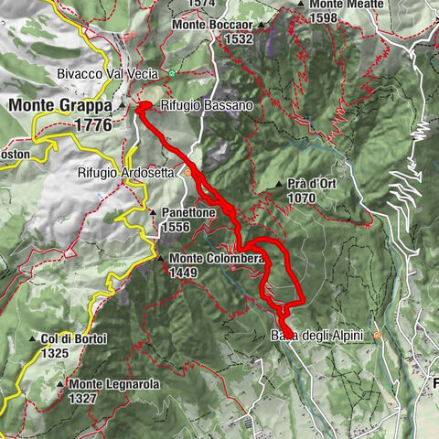 Agriturismo Al Covolo - Monte Frontal - Ardosetta - Rifugio Bassano
