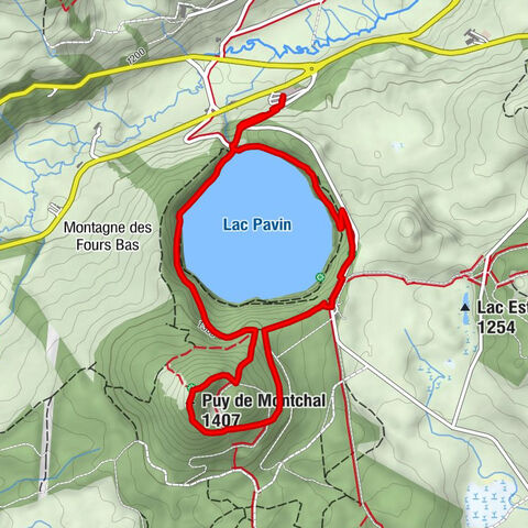 Besse - Le Pavin - Puy de Montchal - Estive Bessarde