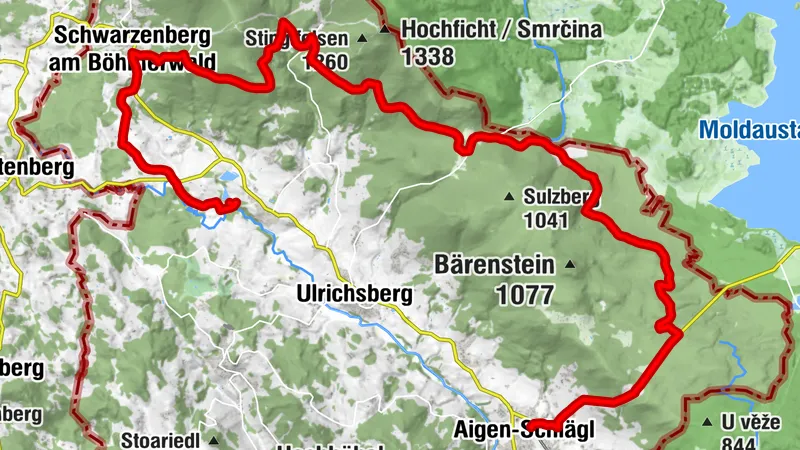 Böhmerwaldradweg R27