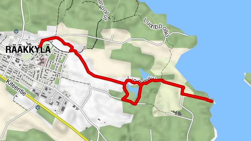 Kuismin luontopolku, Rääkkylä