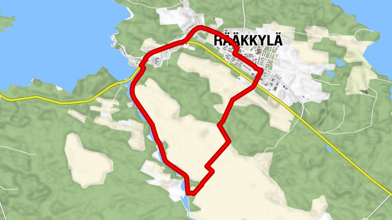 Oravilahden kulttuuri- ja ulkoilureitti, Rääkkylä