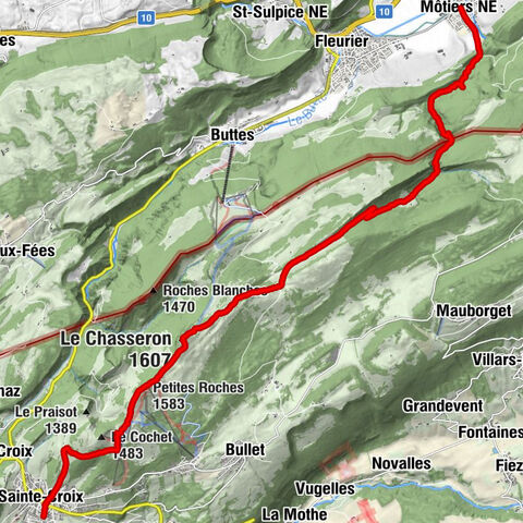 6. Etappe Sainte-Croix, Waadt/Schweiz