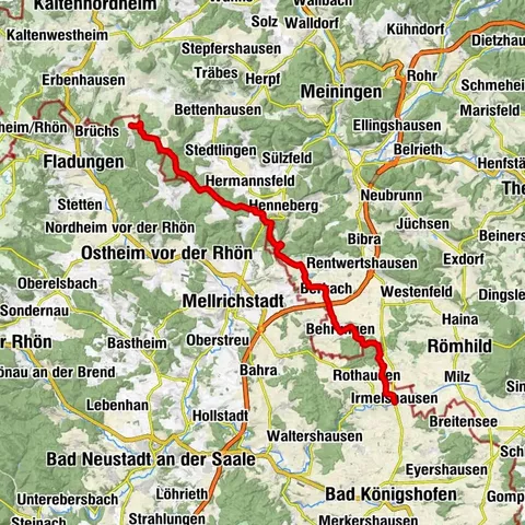 "Grünes Band Thüringen" Wanderung - Etappe 7