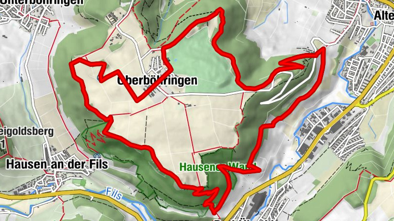 Löwenpfad "Felsenrunde" - Löwenstarke Aussichten über dem Filstal