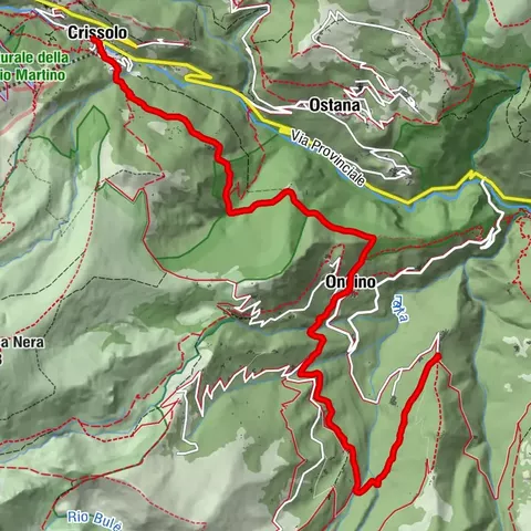 Orizzonte Monviso – Etappe 3: Wanderhütte Lossa (Oncino – Weiler Serre) – Crissolo