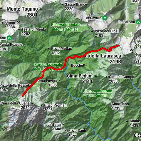 Via Geoalpina | Etappe 5 Alpe Scaredi - Alpe La Colma