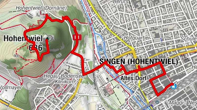 Scheffel-Pfad Singen am Hohentwiel