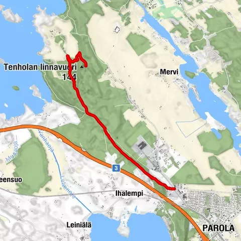 Winterradweg, Hattula