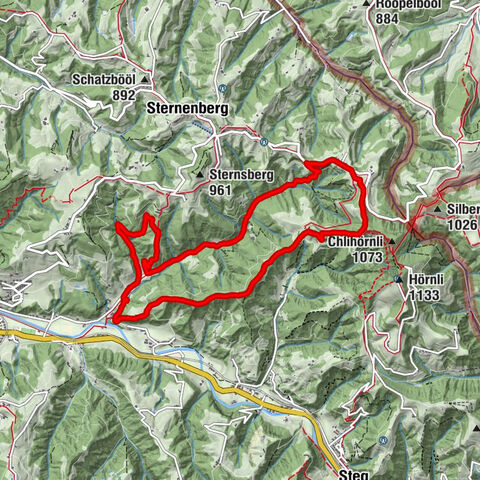 Gratwanderung– Hagheerenloch Runde von Sternenberg