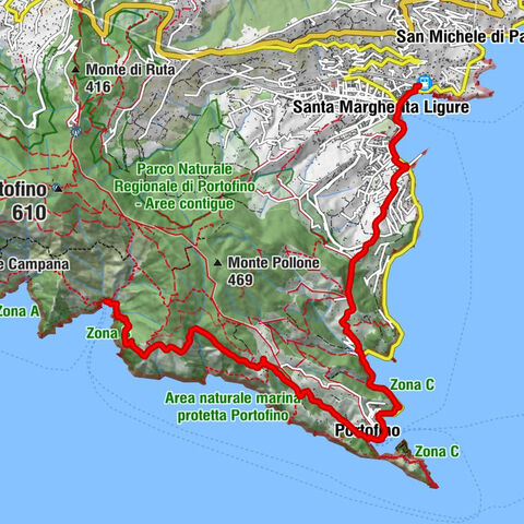 San Fruttuoso - Portofino - Santa Margherita Ligure