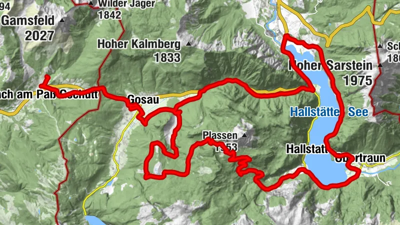S534 Plassen Runde von Russbach aus