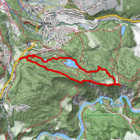 Rheinschlucht Wanderung: Senda Ruinaulta (659)