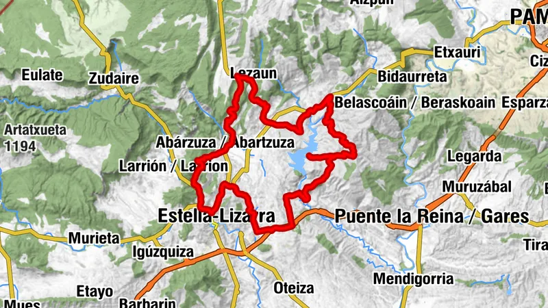 Vuelta a los Puertos - Camping Aritzaleku Route 2