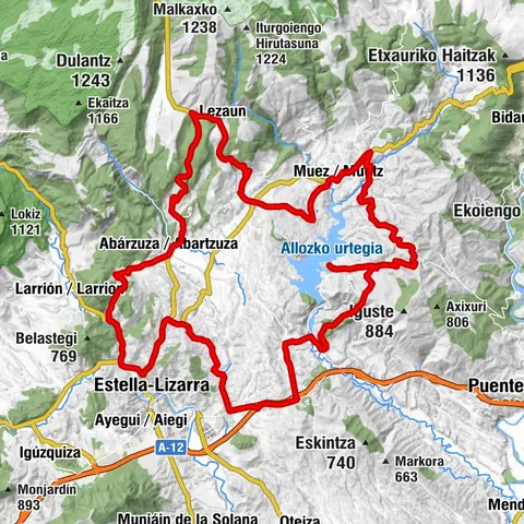 Vuelta a los Puertos - Camping Aritzaleku Route 2