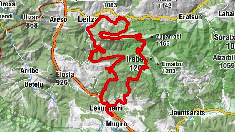 Kornieta y Uitzi - Camping Aralar Ruta 9