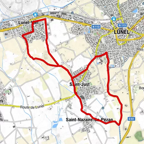 CANAL DE LUNEL ET BERGES DU DARDAILLON - SITE VTT-FFC PAYS DE LUNEL