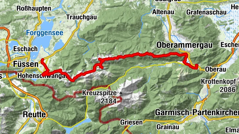 Hüttenwanderung (4 Übernachtungen) - königliches Hüttenquartett