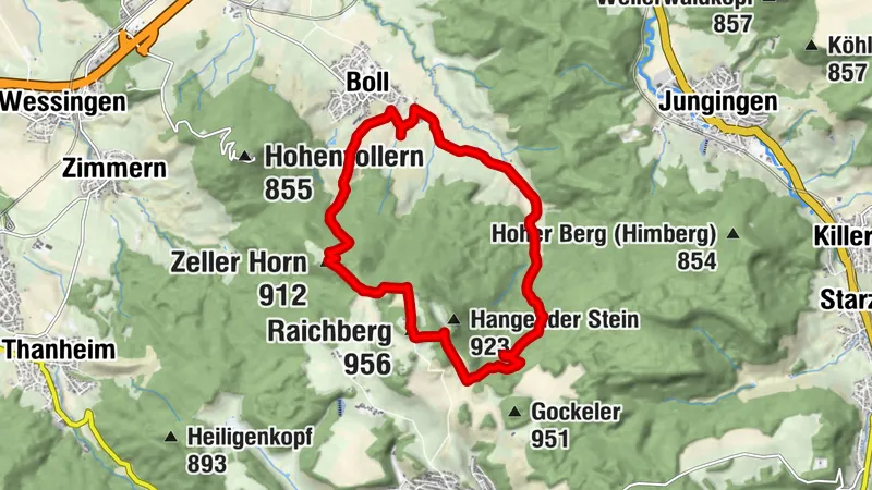 Raichberg-Tour in Hechingen