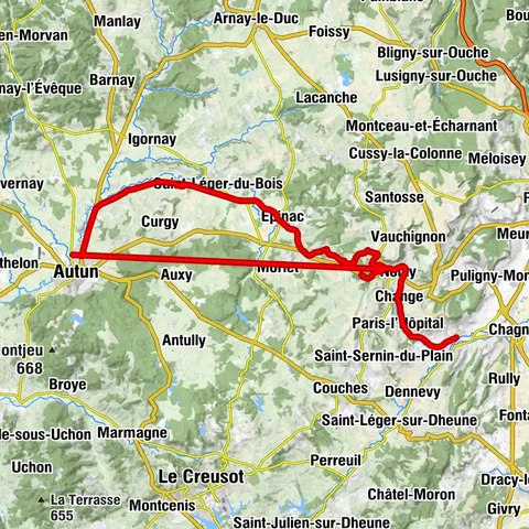 La Voie Verte, du Morvan aux vignobles