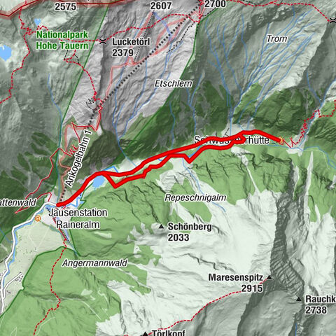 Wanderung zur Schwussner Hütte