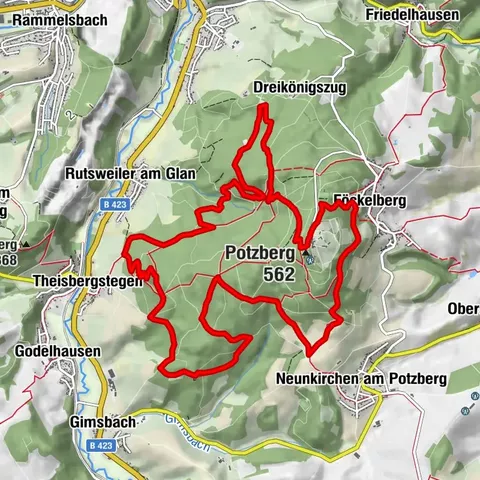 Potzberg Wanderweg