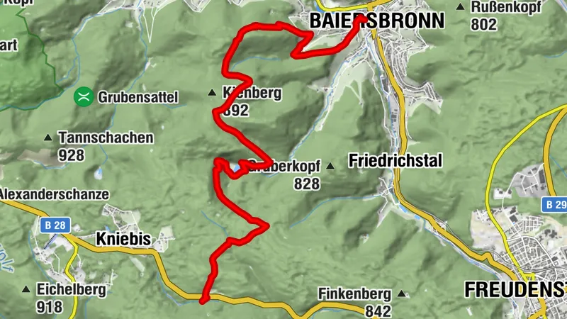 Trekking Camp Kniebis – Rosenplatz Baiersbronn