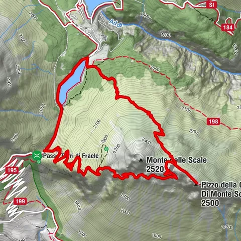 Rundweg des Monte Scale