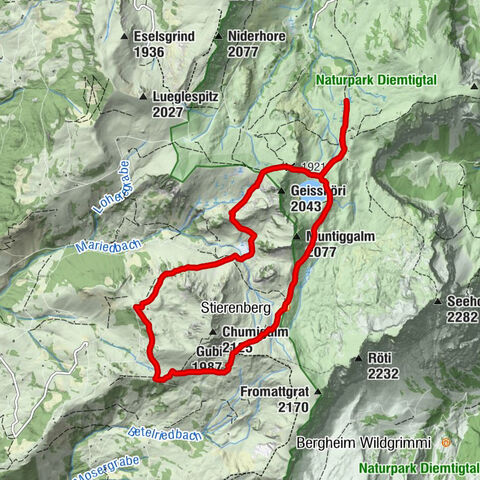 Seebergsee-Rundwanderung "lang"